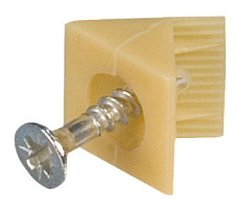 Hafele Держатель задней стенки, пластик светло-бежевый, упаковка - 100 штук, 260.09.410