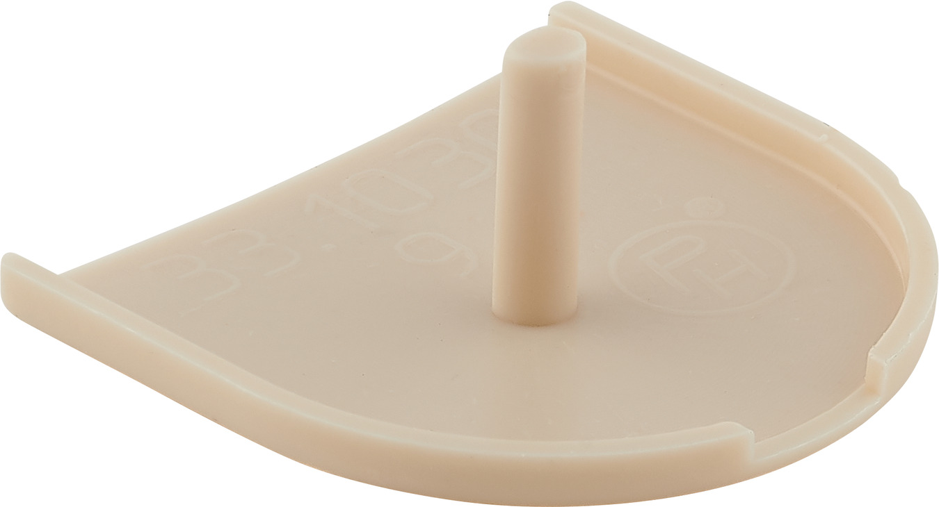 Hafele Заглушка Rafix 20, пепельный, пластик 263.59.515