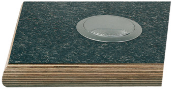 Hafele Кабель канал черный пластик 80мм 429.99.342